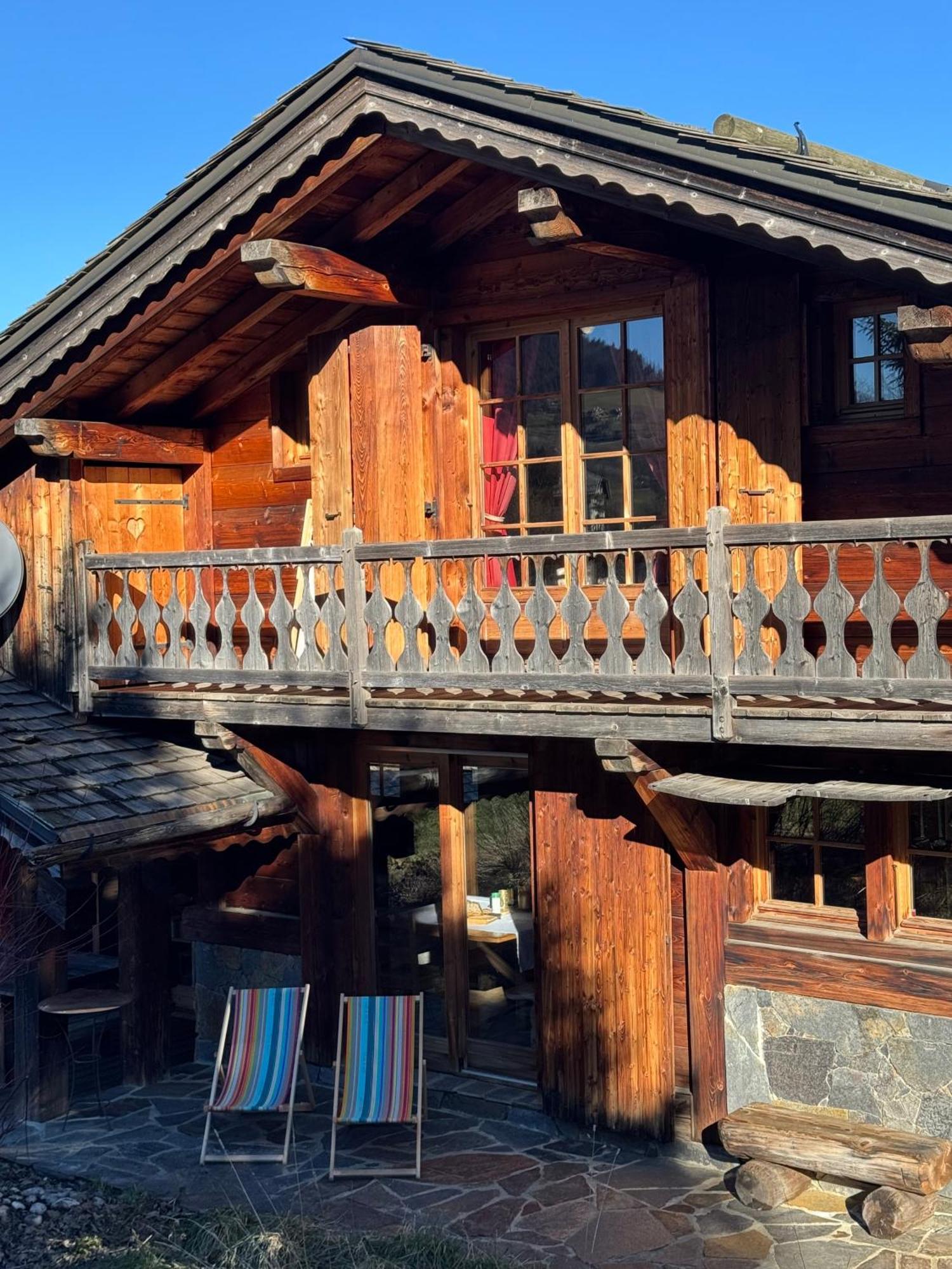 Chambres Et Mazots Du Chalet De Mado Megève Esterno foto