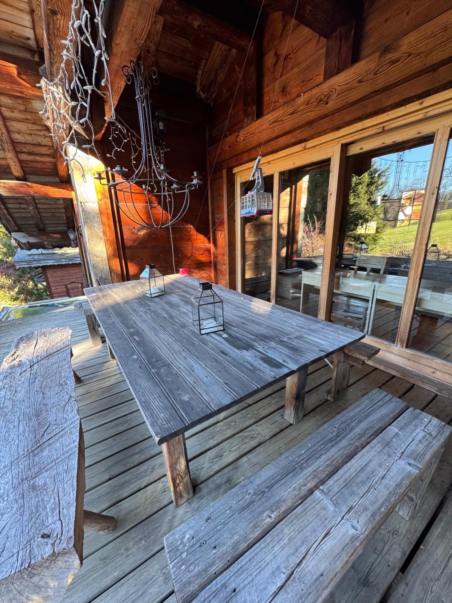Chambres Et Mazots Du Chalet De Mado Megève Esterno foto