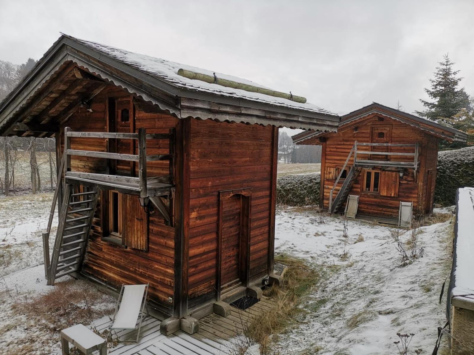 Chambres Et Mazots Du Chalet De Mado Megève Esterno foto